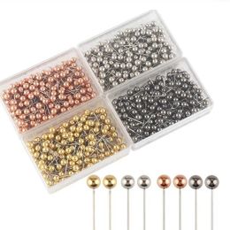 Practical Dressmaking Decorating Straight Pins Ball Head Pins Tacks DIY Handcrafts Shawl Ornament Sewing Tool 200/400pcs