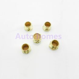 Exhaust silencer muffler thread M5 1/8 1/4 BSP pneumatic plug air brass connector BSLM-M5/01/02 valve fitting 10pcs/lot