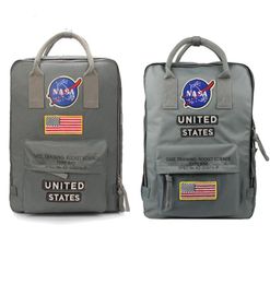 NASA Backpacks 19ss National Flag Designer Backpack Mens Womens Design Bag Unisex Students Bags4373277