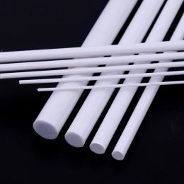 5pcs Diameter 1mm/1.5mm/2mm/3mm/4mm/5mm/6mm/8mm/10mm ABS Plastic Solid Round Rod Bar Shaft for RC Airplane Model 250mm Length