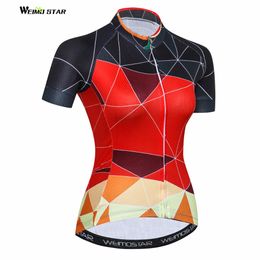 Mountain Cycling Jersey women Bike Jersey 2018 road cycling jersey youth MTB bicycle Blouse Short Sleeve T-Shirts Sports top red