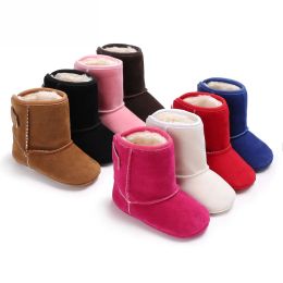 Boots Newborn Baby Girl Boy Winter Infant Toddler Snow Cotton Boots Soft Sole Booties Baby Toddler Shoes Baby Boots 018M