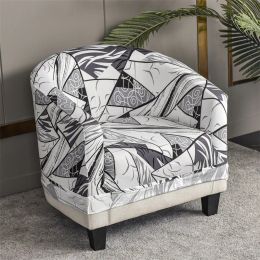 Tropical plant Sofa Cover Single Seat Couch Slipcovers Living Room Stretch Spandex Armchair Covers Furniture Protector Case