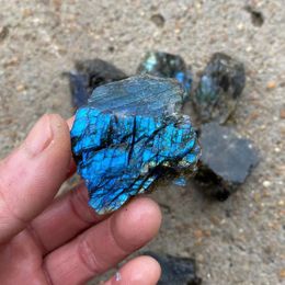 100g Raw Rainbow Labradorite Rocks Natural Crystal Quartz Healing Reiki Rough Stone Aquarium Decor Mineral Specimen