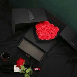High-end Luxury Birthday Mystery Gift Box Valentine's Day Flower Packaging Party Noble Favour Boxes for Lipstick Perfume Jewellery
