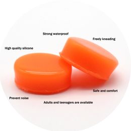 1Boxs=6pcs Waterproof Silicone Soft Water Sports Earplugs Showering Protective Ear Plugs Swimming Earplugs Anti-noise Earmuffs