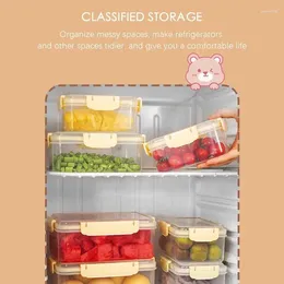 Storage Bottles Food Containers Portable Fridge Fruit Vagetable Boxes Reuseable Airtight Box Stackable Container