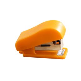 Mini Stapler Set Portable Plastic For No. 10 Staples Children Students Cute Stationery Gifts Office Supplies