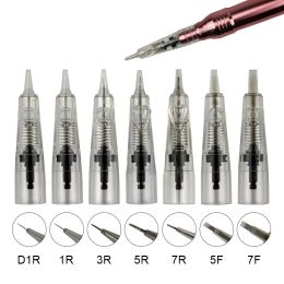 Tattoo Cartridge Needle for PMU Machine Disposable Sterilised Microblading Needles For Eyebrow Lip tattoo Supplies With 1R,2R,3R