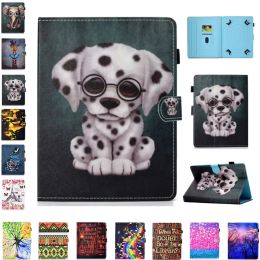 Case 8 Inch Universal Tablet Cute Case for Lenovo Tab 2 A850 A5500 A850F A850LC Tab3 8 Inch Tb3850M 850F Print PU Leather Cover