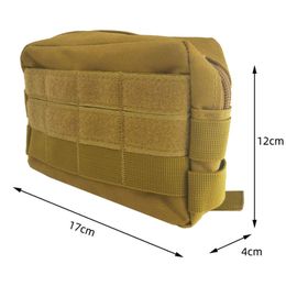 Military Molle Pouch Tactical Belt Waist Bag Outdoor Sport Waterproof Phone Bag Men Leisure EDC Tool Pocket Hunting Fanny Pack