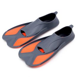 Kids Snorkelling Diving Swimming Fins Short Light Swim Flippers Foot for Training 240407