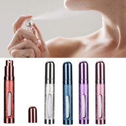 12ml Portable Mini Refillable Perfume Bottle With Spray Scent Pumps Empty Cosmetic Containers Spray Atomizer Bottle For Travel