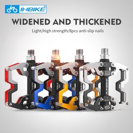 INBIKE Ultralight Bicycle Pedal Anti-slip Ultralight MTB Road Bike Pedal Sealed Bearing Pedals Bicycle Parts Accessories IP529
