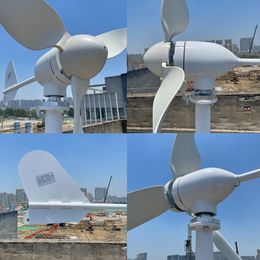 Fast Delivery 2000W Wind Power Turbine Generator 12v 24v 48v With Inverter Small Wind Turbine Home Use Low Noise High Efficiency
