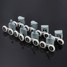 Zinc alloy double shower door roller wheel runner/pulleys/rollers/wheels bearing diameter 19mm/20mm/23mm/25mm/27mm