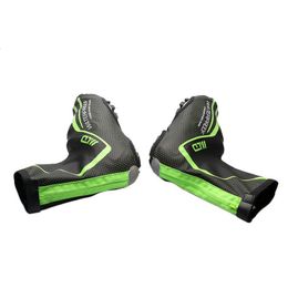 1 Pair Cycling Shoe Cover Reflective Full Waterproof Windproof Boot Covers Winter Warm Bicycle Overshoes MTB Bike Shoe Protector