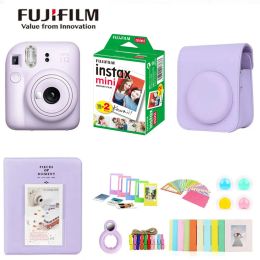 Camera New Fujifilm Camera Instax Mini 12 Camera Genuine Comes with Camera Bag Set With Optional Fuji Instax Mini Film Photo Paper