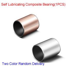 1/2/3/5Pcs Self-lubricating Bearings Oil Bearing Bushing Sleeve White Zinc/Copper Zinc Inner Diameter 10/12/14/15/16/17/18~20mm