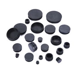 100/60/20/10/8/4Pcs Round Pipe Plug 12mm-74mm Inner Hole Dust Cover Furniture Leg Plug Chair Blanking End Cap Protector Hardware