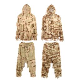 3D Ghillie Suit Lightweight, Breathable Camouflage for Hunting, Outdoor