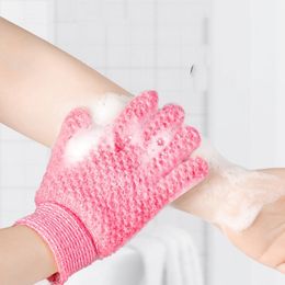 1pc Bath For Peeling Exfoliating Mitt Glove For Shower Scrub Gloves Resistance Massage Sponge Wash Skin Moisturising SPA Foam