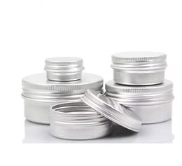 Empty Aluminum Cream Perfume Jars Cosmetic Lip Balm Containers Nail Derivation Crafts Pot ZZ