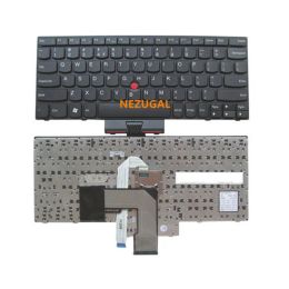 Keyboards US English Keyboard For Lenovo Thinkpad E125 E130 E135 X121e E220S X130e X131e X140e Laptop Teclado 04Y0342 04Y0379