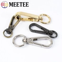 10/30Pcs 8/10/13mm Metal Bags Buckle Swivel Lobster Clasp Trigger Clip Snap Hook Handbag Hanger KeyChain DIY Sewing Accessories