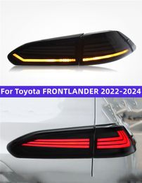 Taillights for Toyota FRONTLANDER 20 22-2024 Corolla Cross Car Rear Stop Brake Taillight Turn Signal Lamp Accessories