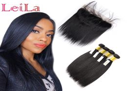 4 Pieceslot 13x4 Lace Frontal Closure With Bundles Silky Straight Indian Unprocessed Virgin Human Hair With Ear To Ear Frontal5434785