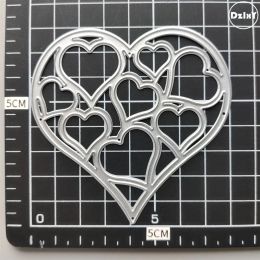 (23 Styles can Choose) Lace Metal Cutting Dies DIY Scrapbooking Paper Photo Album Crafts Love Mould Punch Bicycle Stencils