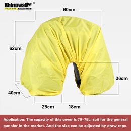 Rhinowalk Bicycle bag waterproof rain cover Luggage bag Rainproof dust cover Protective Equipment Foldable Pannier Cover