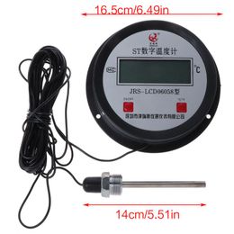 High-temperature Industrial Water Boiler Digital Thermometer 10M wire with probe Dropshipping