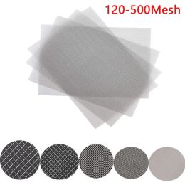 1pc Stainles Steel Woven Wire Mesh 120/200/300/400/500 Mesh Cloth Screen Wire Philtre Sheet For Home Use