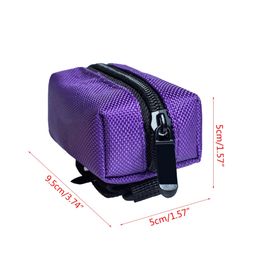 Portable Dog Poop Biodegradable Bag Dispenser Pouch Garbage Bags Carrying Case for Pet Puppy Cat Pick Up Poop Bag Holder Outdoor