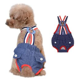 Pet Physiological Pants Washable Female Dog Diaper Sanitary Shorts Panties Clothes Underwear Briefs Products 240328