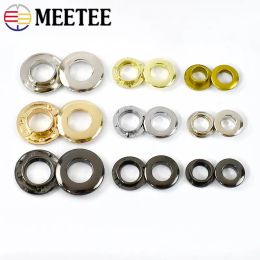 5/10Pcs 9/11/14mm Metal Buckles O Ring for Bag Eyelets Screws Clasp Garment Rope Strap Hook Buckle DIY Hardware Accessories