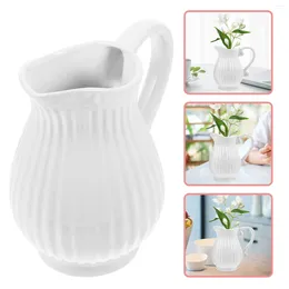 Vases Decorative Flower Display Arrangement Holder French Dry Flowers Ceramic Creative Ceramics Pot Dried