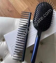 Styling Set Brand Designed Detangling Comb and Paddle Brush 2Color Pink Blue2743600