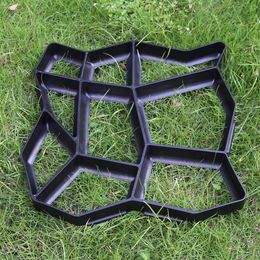 Concrete Moulds Path Maker Mould DIY Reusable Concrete Paving Mould Cement Brick Mould Stone Garden Floor Road Garden Path Maker