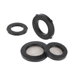 40 Pcs Rubber Gaskets with 40 Mesh Net Filter Water Hose Sealing O-Ring Washers Shower Head Inlet Pipe Faucet Replacement Part