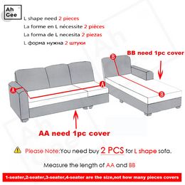 Universal Sofa Covers For Living Room Velvet Solid Color Couch Covers For Sofas Anti Cat Scratch Stretch Couch Slipcover