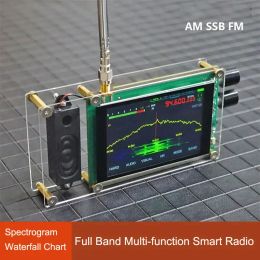 Radio Full band Full mode SDR Radio AM/FM/SSB All Band radio with spectrum display Portable SDR Receiver 50KHz2GHz