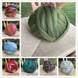 500g hand woven blanket yarn super thick 8cm WOOL ARM thick blanket yarn Merino wool yarn yarn for knitting