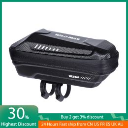 MTB Bike Front Tube Bag Hard Shell Scooter Bag for Xiaomi Mijia M365 Pro Accessories Cycling Equipment Electric Scooter Part