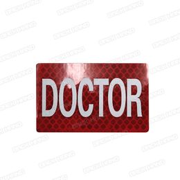 Reflective Patches EMT FIRST AID DOCTOR NURSE Paramedic Patch Tactical Military Patches Combat Emergency Rescue Badges