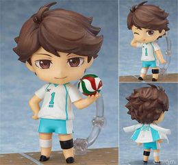 Cute Anime Haikyuu Volleyball Athlete Oikawa Tooru 563 PVC Action Figure Collection Model Kids Toys Doll Gift 10cm H08245935400