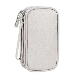 Storage Bags Cable Bag Water-resistant Travel Organizer Secure For Efficient Carrying Electronic Accessories