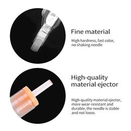 10PCs Disposable Tattoo Cartridge Needles Tattoo Eyebrow Body Makeup 1RL/3RL/5RL/7RL/9RL Tattoo Needles For Tattoo Machine